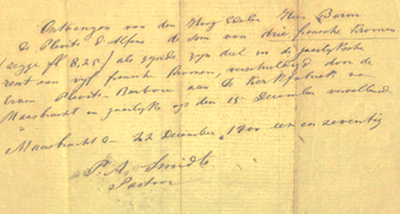 Afbeelding met handschrift, brief, tekst, papier

Door AI gegenereerde inhoud is mogelijk onjuist.